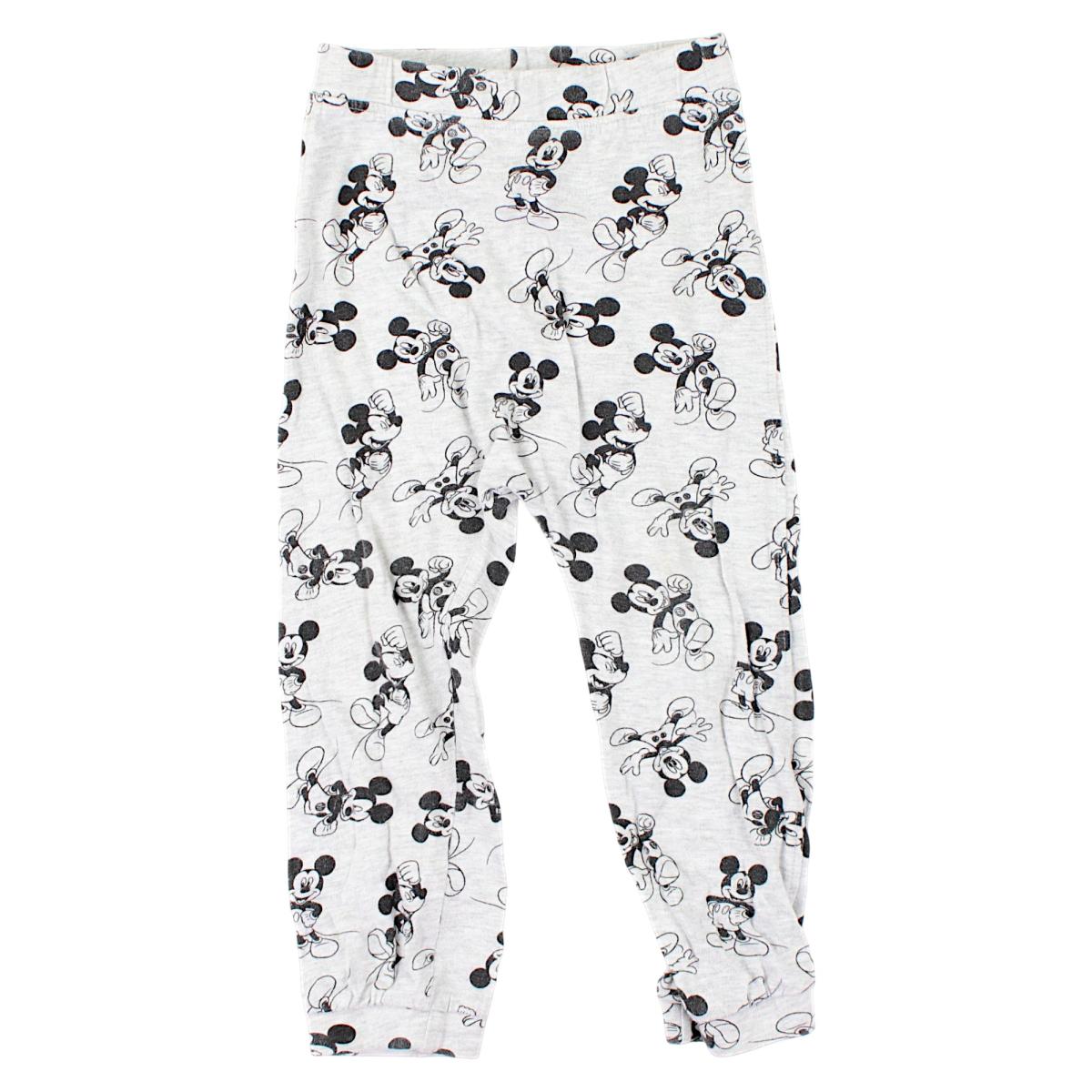 Legginsy dla dziewczynki szare używane Disney 206