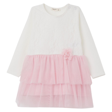 Girl's lace dress pink Breeze 21103-271124-40