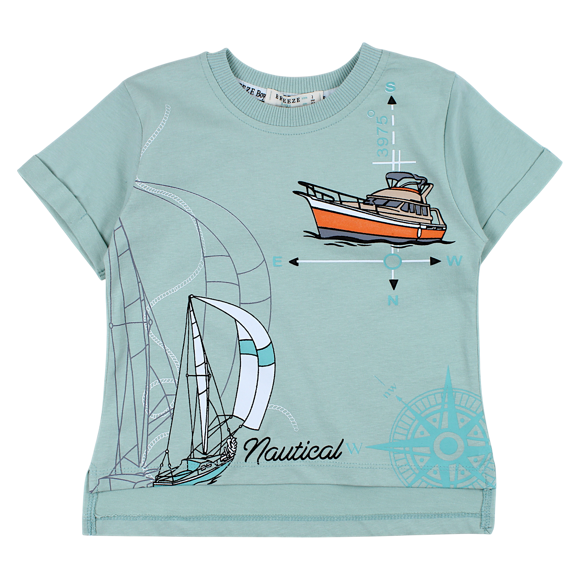Bluzka chłopięca mięta Breeze 21470-14425