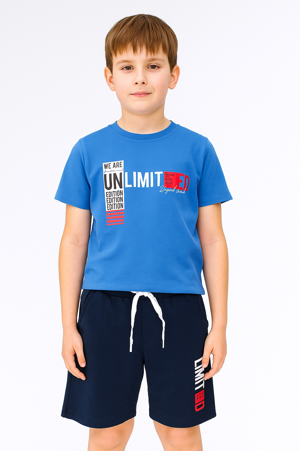 Blaues Sportset für Jungen Breeze 21481-17625