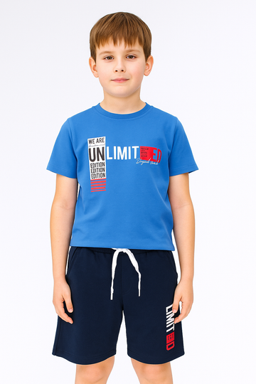 Blaues Sportset für Jungen Breeze 21481-17625