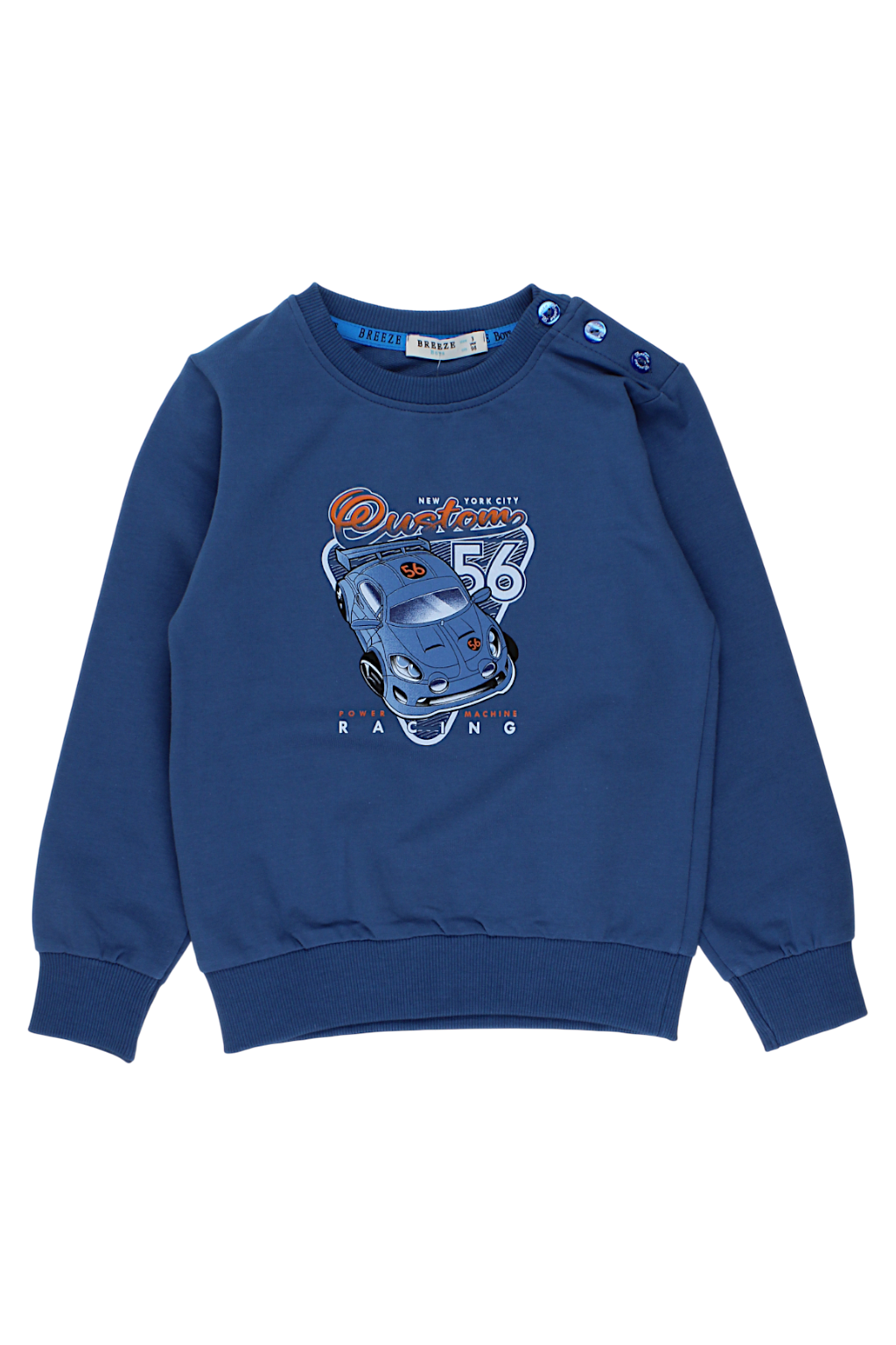 Bluza Power Machine chłopięca niebieski Breeze 22124-12925