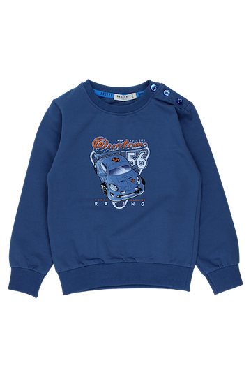 Bluza Power Machine chłopięca niebieski Breeze 22124-12925