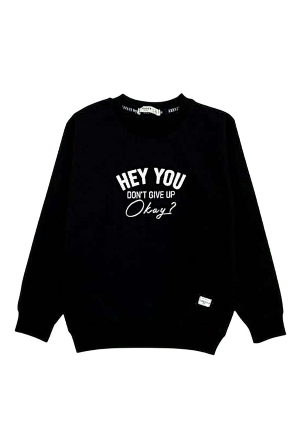 Bluza Hey You nieocieplana chłopięca czarny Breeze 22429-21225-14