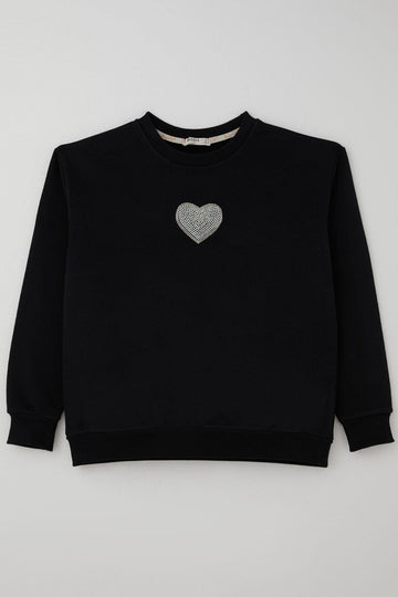 Bluza dziewczęca czarna Breeze 22458-21225