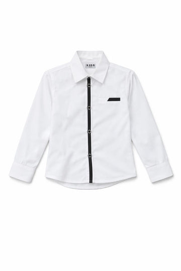 Koszula wizytowa chłopięca biały Kada 2326-111225