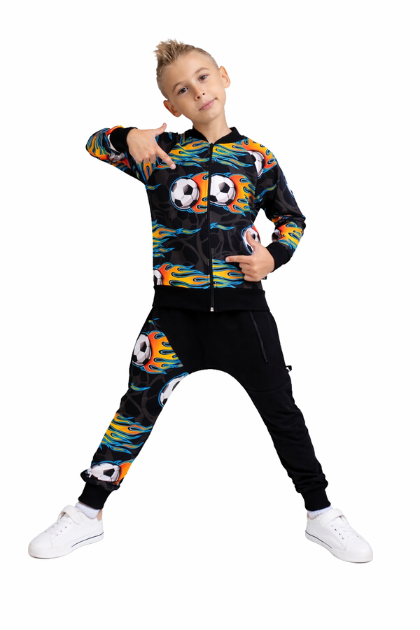 Bluza chłopięca czarna Style Kids 2334-111225