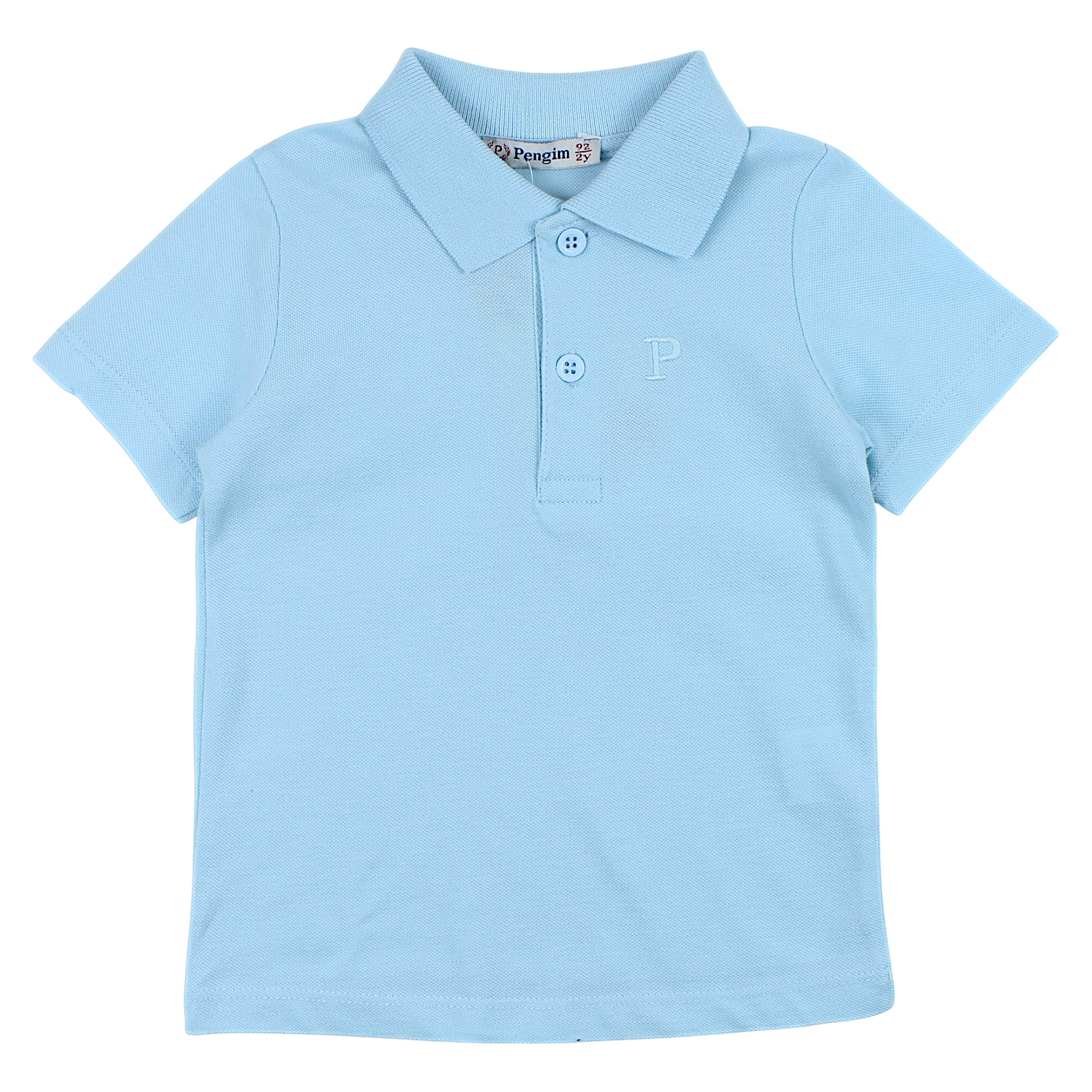 Boys' blue polo shirt Lacosta Pengim 2365-14425