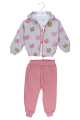 Dres 3 częściowy Oh hi dziewczęcy beżowy Mini Club 271-27825-1