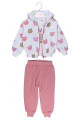 Dres 3 częściowy Oh hi dziewczęcy biały Mini club 271-27825