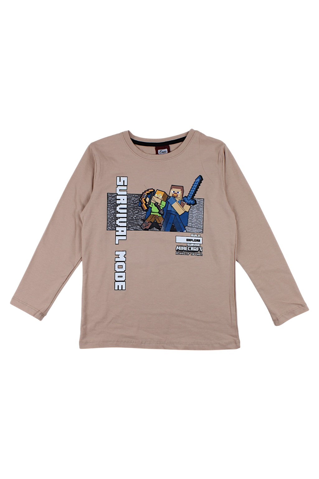 Bluzka survival chłopięca beżowa Enes 30341-6825-1