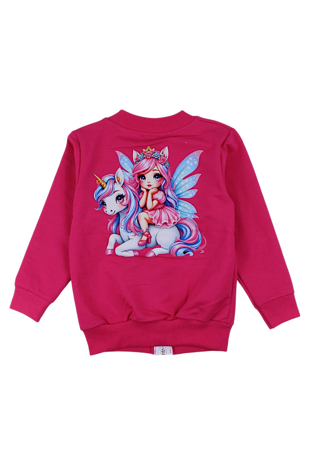 Bluza rozsuwana na stójce dziewczęca fuksja Ossy 3232-6825