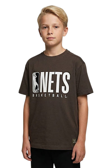 T-shirt Basketball chłopięca oliwka LMR 4080-21326