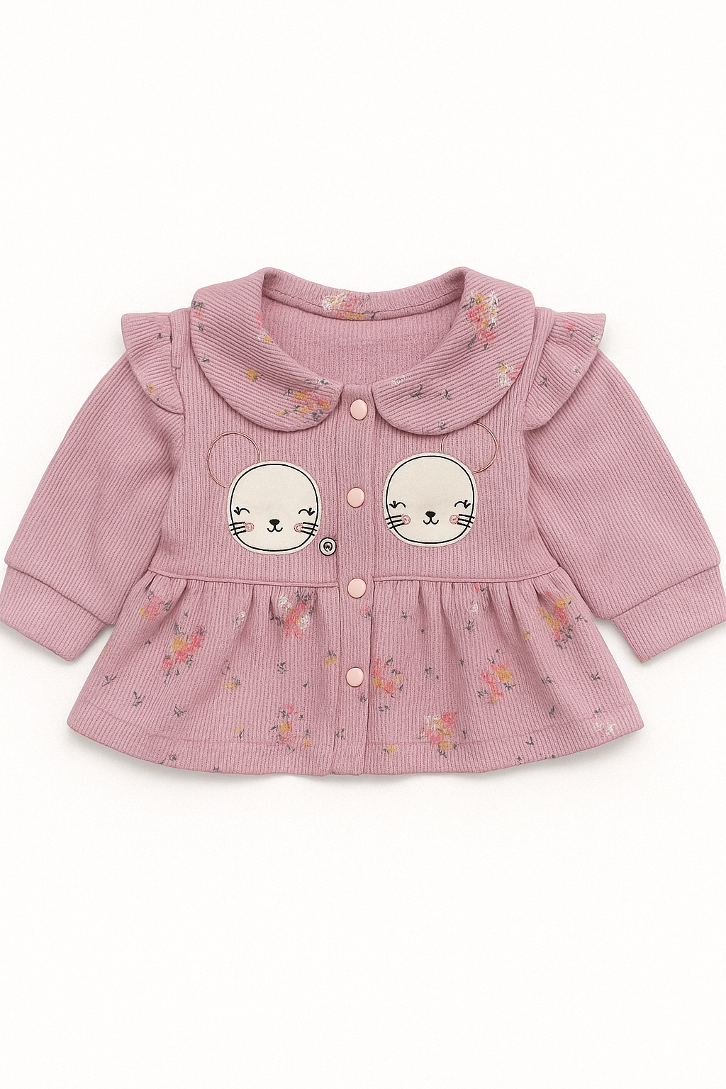 Dres z body dziewczęcy, kolor wrzos, producent Pakel, numer produktu 4220-5625-47
