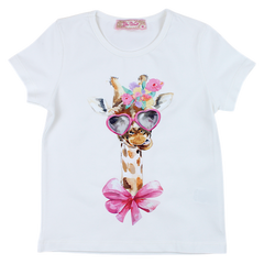 Girl's blouse cream Your Word 4323-28425-28