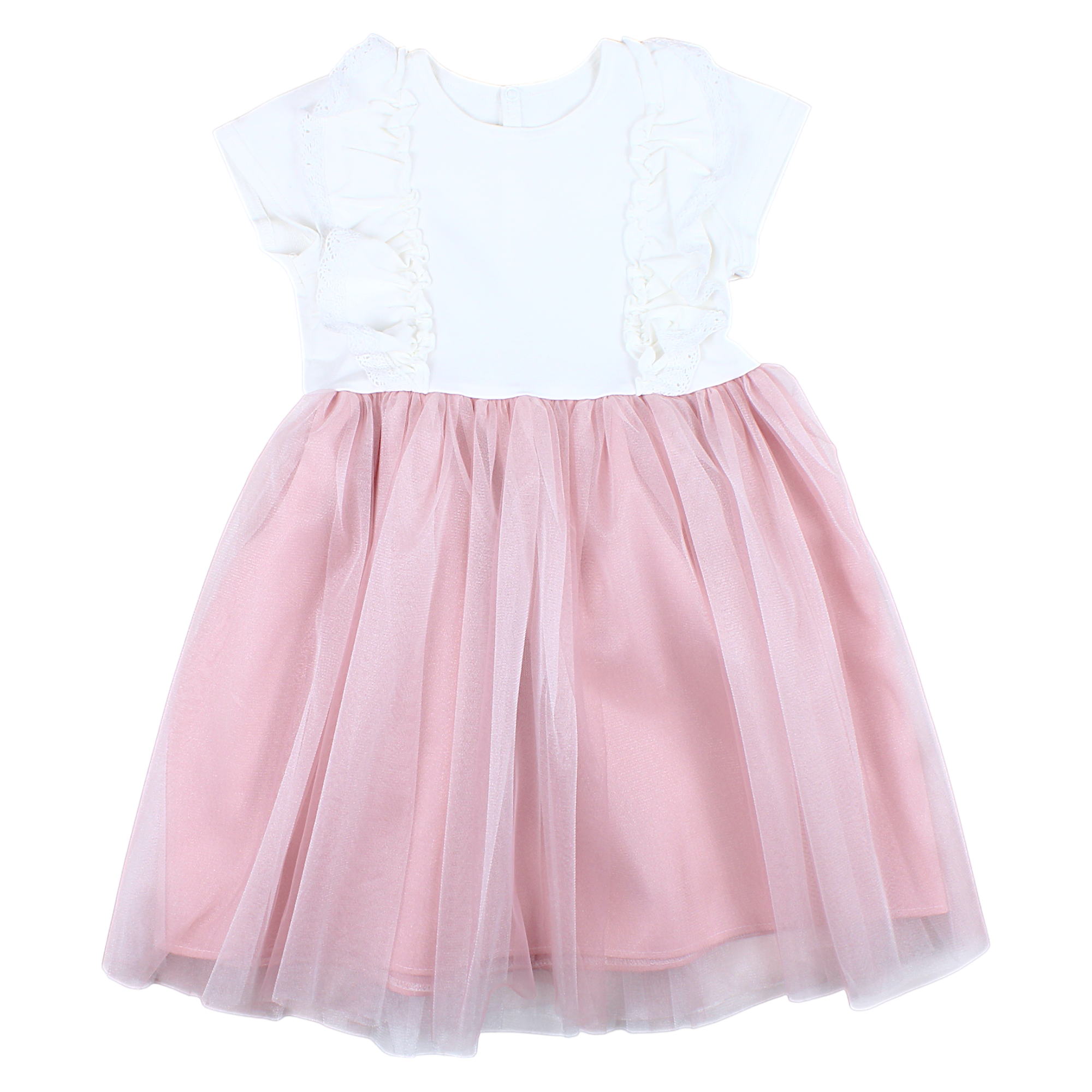 Formal dress for girls powder pink Guliwerkids 4337-24-21325