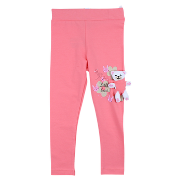 Mädchen-Leggings mit Maskottchen, Koralle Timi 44171-14425-27