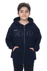 Bluza rozsuwana Never chłopięca granatowa LMR 4846-21326-23