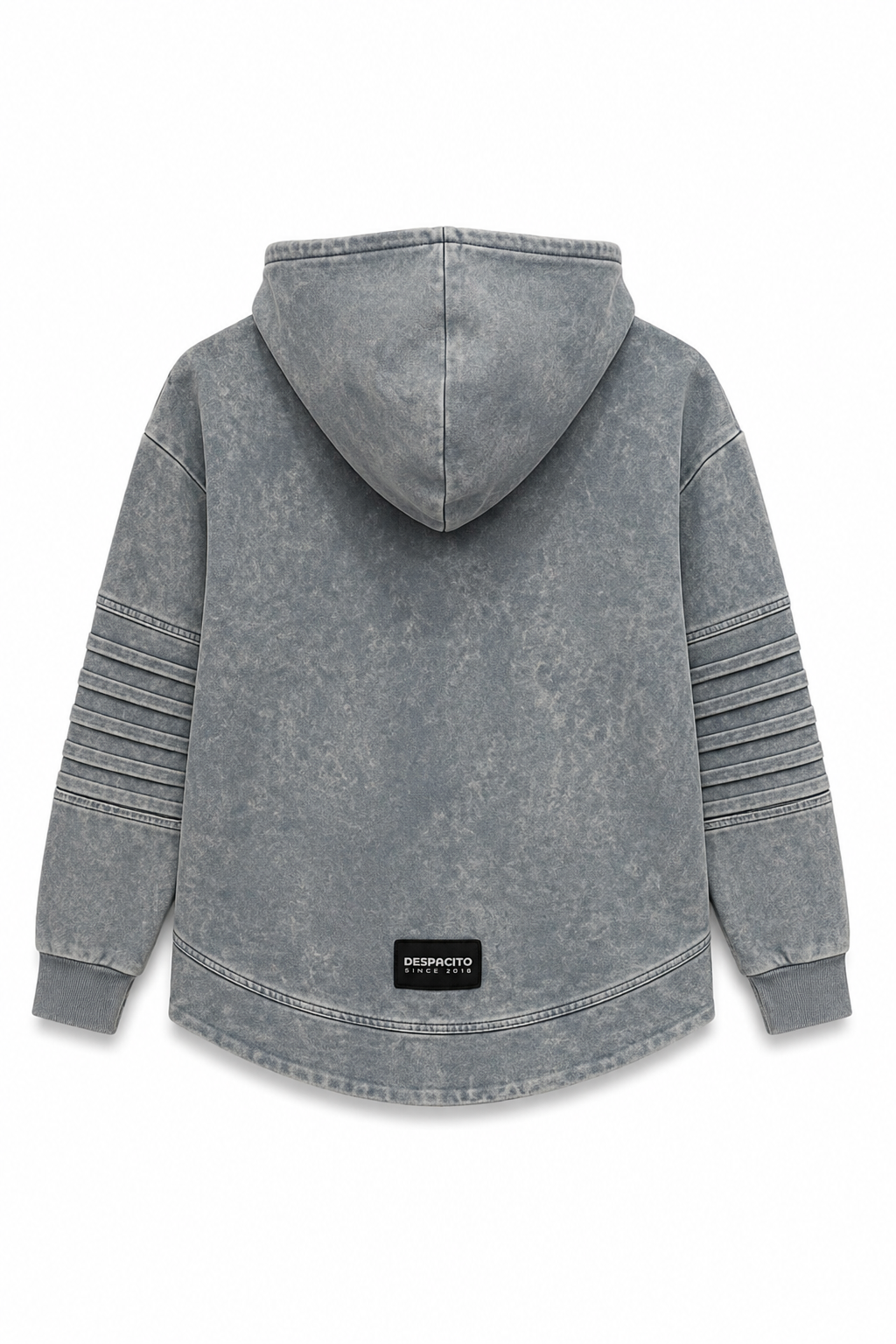 Bluza dekatyzowana z przeszyciami chłopięca szary Despacito 6074-29526-42
