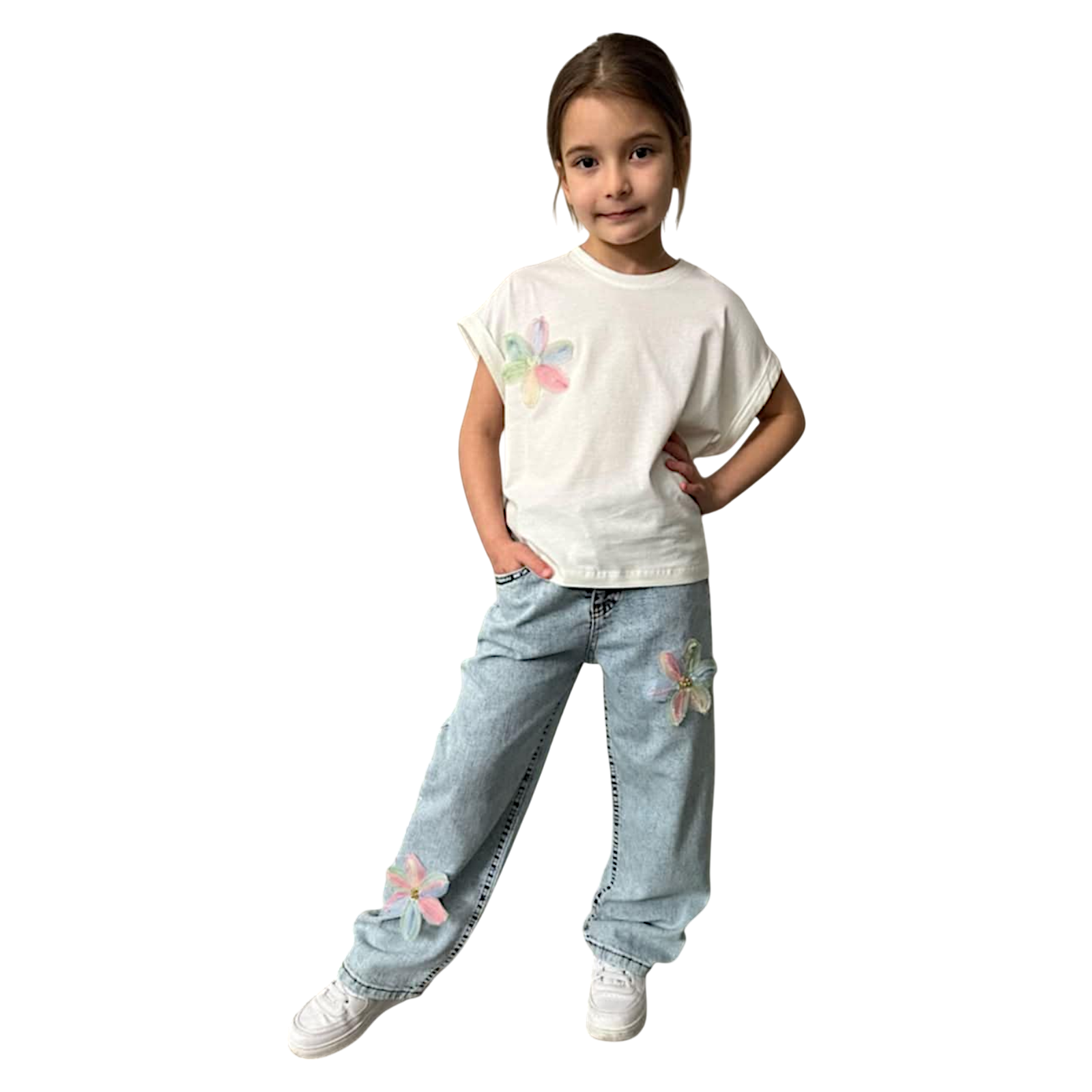 BoyBoy 6361-28425-26 girls jeans set