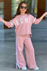 Komplet secret dziewczęcy pudrowy róż Bam Bam 6426-251125