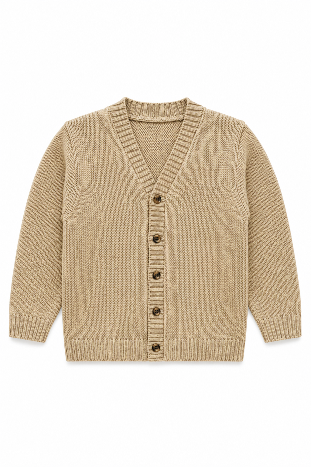 Sweter rozpinany chłopięcy beżowy Makarow 6883-29526-1