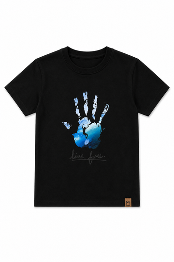 T-shirt ręka chłopięca czarny MiMi 6889-29526-14