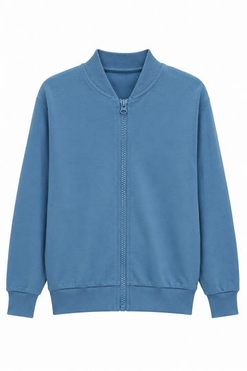 Bluza rozsuwana bomberka chłopięca niebieska MiMi 6893-29526-35