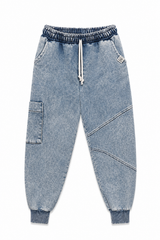 Spodnie joggery soft chłopięce jeans Kamir, kolor jeans, producent Kamir, numer produktu 6900-29526-26