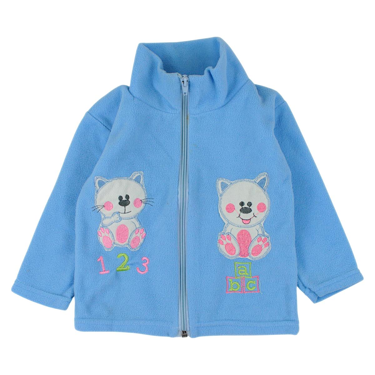 Bluza dla dziewczynki niebieska używana Brak 70