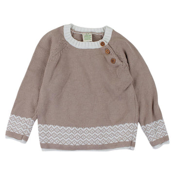 Beiger Pullover für Jungen, gebraucht, Alana 79a