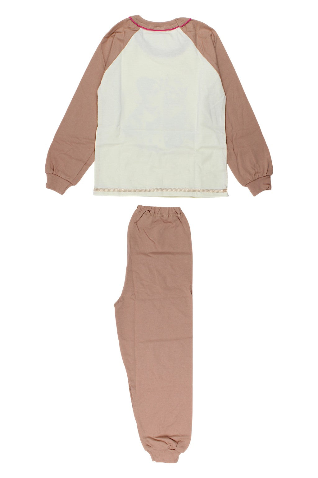 Piżamka dziewczęca beżowa Sukces 8086-221025-1