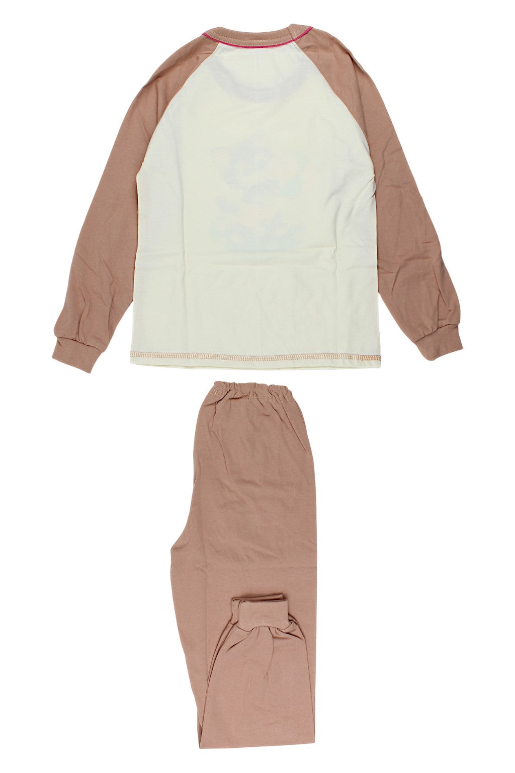 Piżamka dziewczęca beżowa Sukces 8096-221025