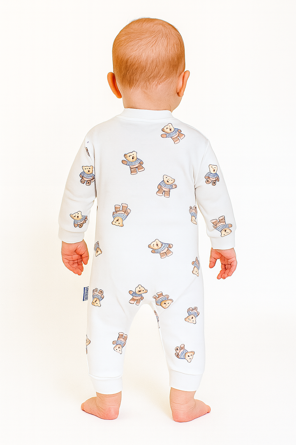 Pajac niemowlęcy dziewczęcy krem Murat Baby 9126-16725-28