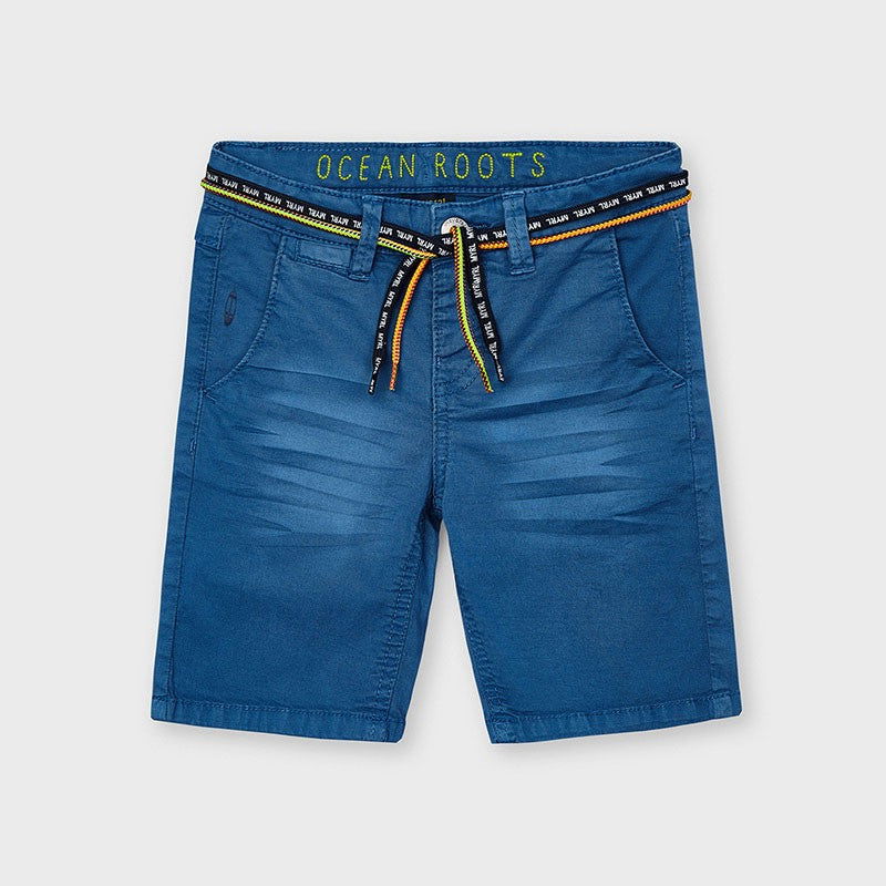 Bermudy ze sznurkiem chłopięce Mayoral 3234-11 niebieskie -  - #tag1# - #tag2# - #tag3# - #tag4#