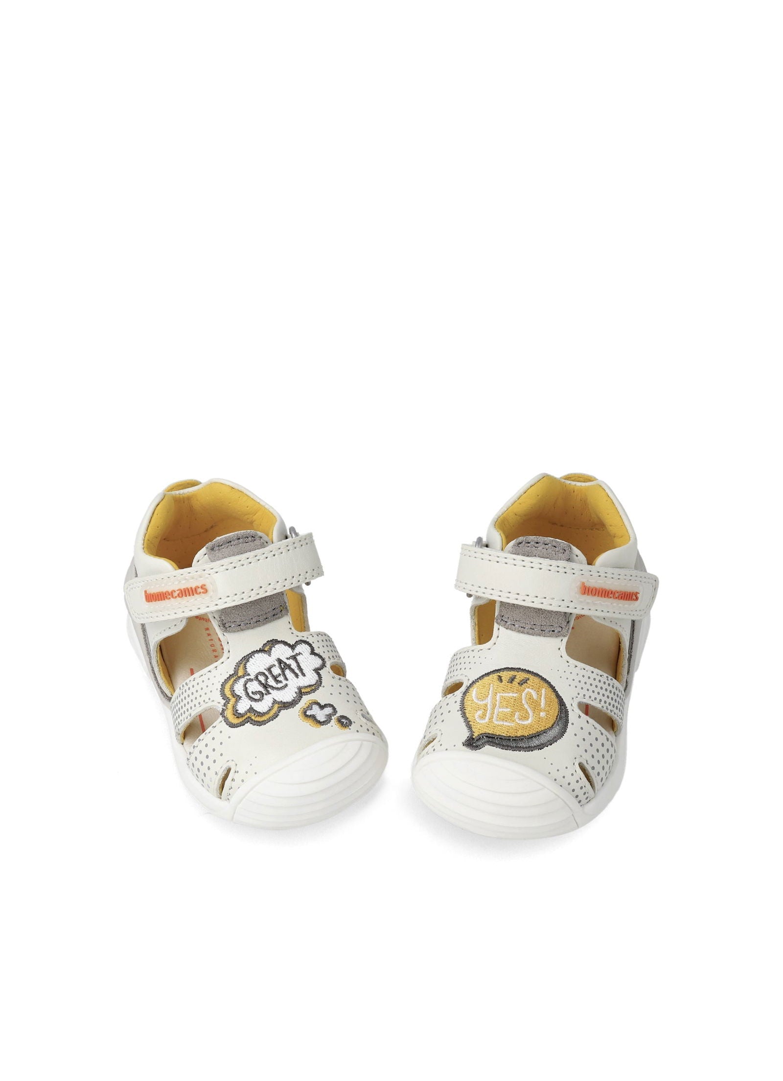 Biomecanics Sandały chłopięce 232150-B kolor biały -  - #tag1# - #tag2# - #tag3# - #tag4#