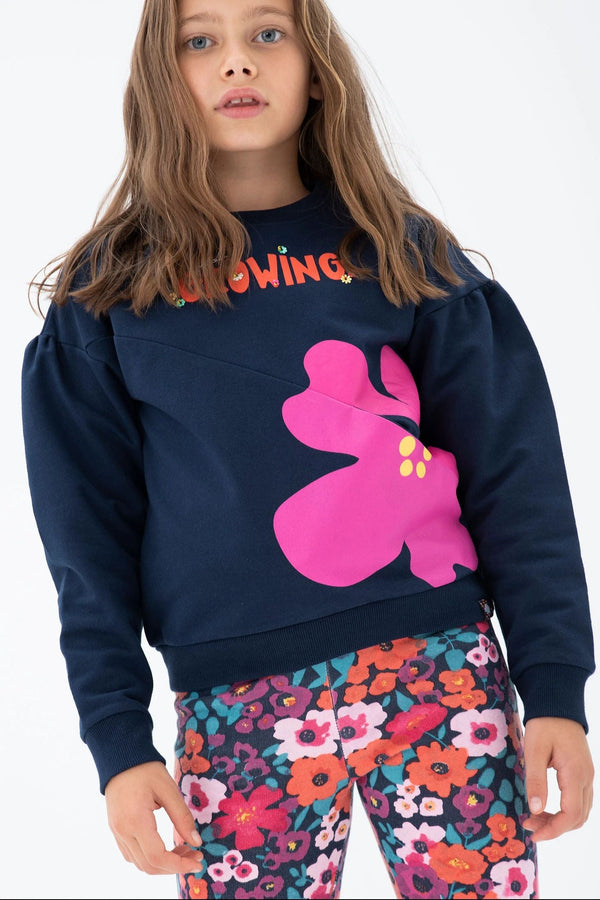 Bluza Boboli 427238-2440 kolor granat