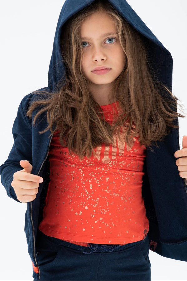 Bluza Boboli 447184-2440 kolor granat