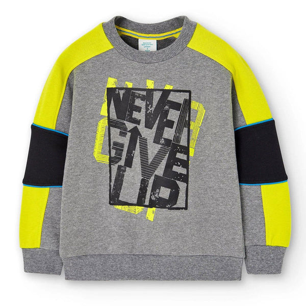 Bluza Boboli 507114-8125 kolor szary