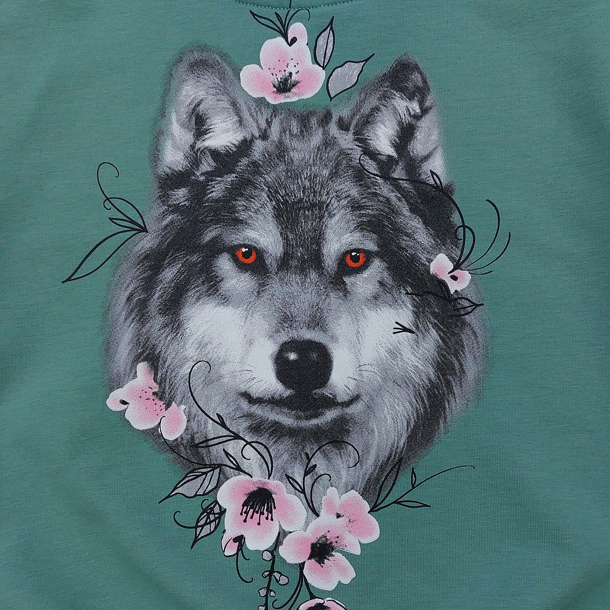 Bluza Cienka Wilk dziewczynka mięta 3847-26224 GKMOD -  - #tag1# - #tag2# - #tag3# - #tag4#