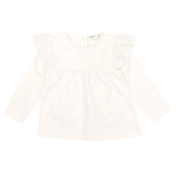 Bluzka Koronka dziewczynka krem 19155-131123  GKMOD -  - #tag1# - #tag2# - #tag3# - #tag4#