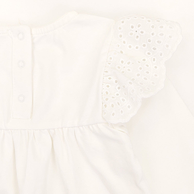 Bluzka Koronka dziewczynka krem 19155-131123  GKMOD -  - #tag1# - #tag2# - #tag3# - #tag4#