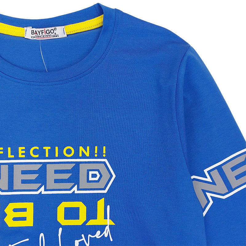 Bluzka chłopak niebieski 2969-131123  GKMOC -  - #tag1# - #tag2# - #tag3# - #tag4#