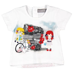 Boboli 233075-1100 T-shirt color WHITE
