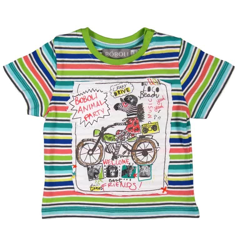 Boboli 343011-9477 T-shirt kolor kiwi -  - #tag1# - #tag2# - #tag3# - #tag4#