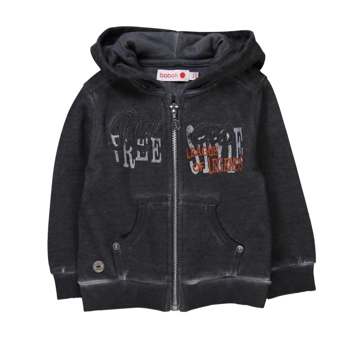 Boboli 344135_8076 bluza kolor szary -  - #tag1# - #tag2# - #tag3# - #tag4#