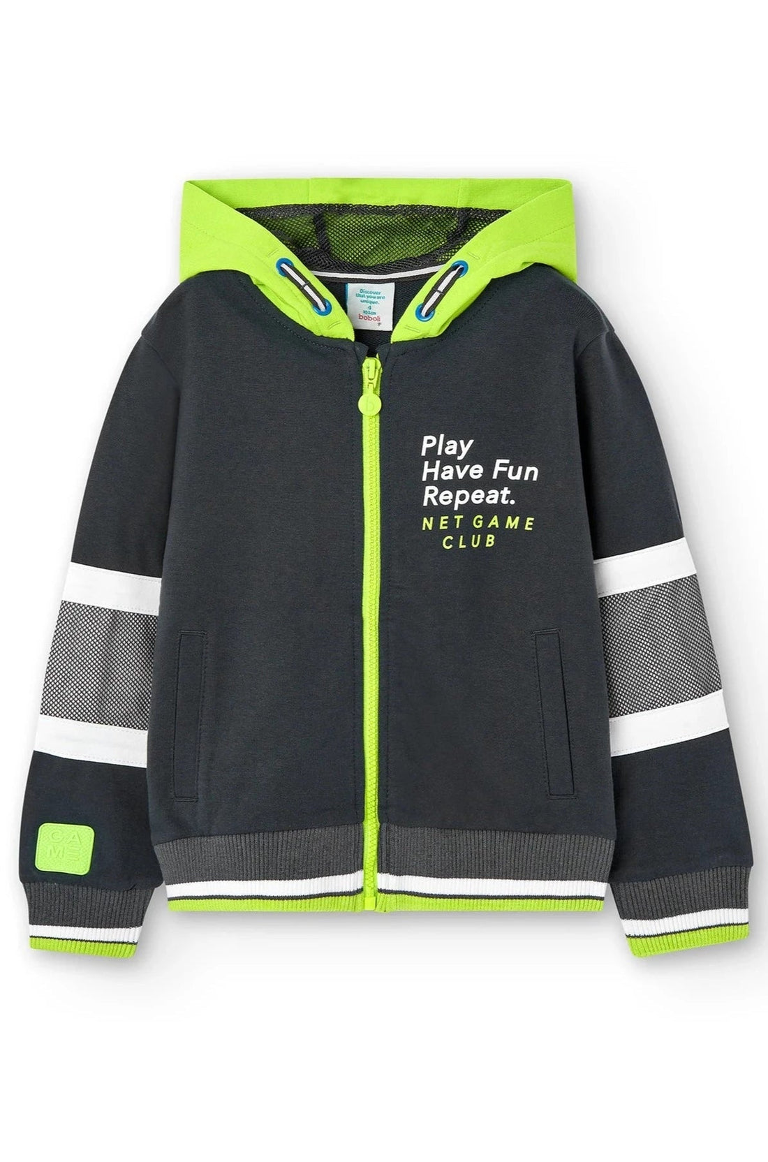 Boboli 506135-8116 Bluza chłopiec kolor antracyt -  - #tag1# - #tag2# - #tag3# - #tag4#