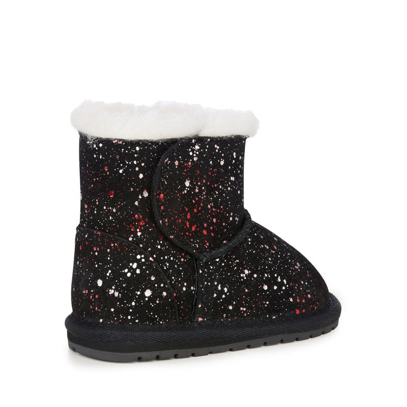 Botki EMU AUSTRALIA Toddle Galaxy B12660-Black czarny -  - #tag1# - #tag2# - #tag3# - #tag4#
