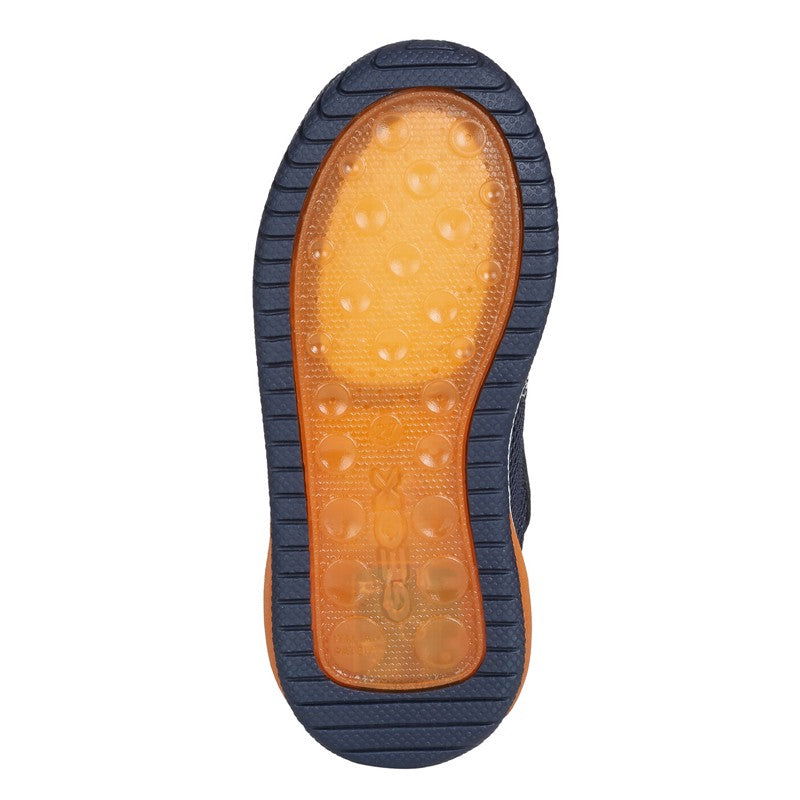 Buty sneakersy chłopięce Geox J949CD-0FE14-C0820  kolor granat/pomarańcz -  - #tag1# - #tag2# - #tag3# - #tag4#