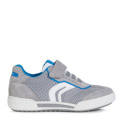 Buty sneakersy dla chłopca Geox J02BCD-01422-C1295 kolor szary